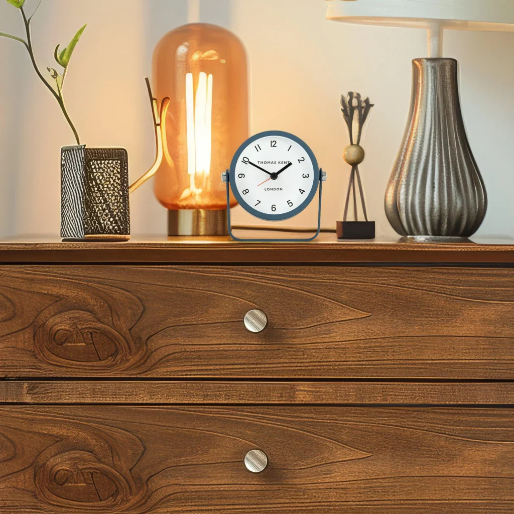 Wren Alarm Clock in Midnight Blue