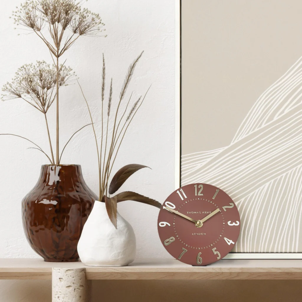 Mulberry Mantel Clock in Auburn