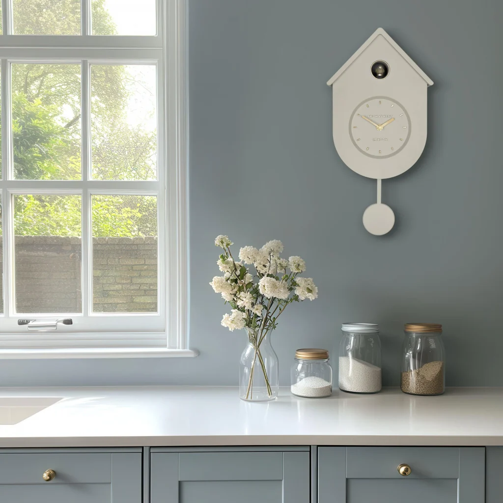 Cuckoo Wall Clock in Smoke