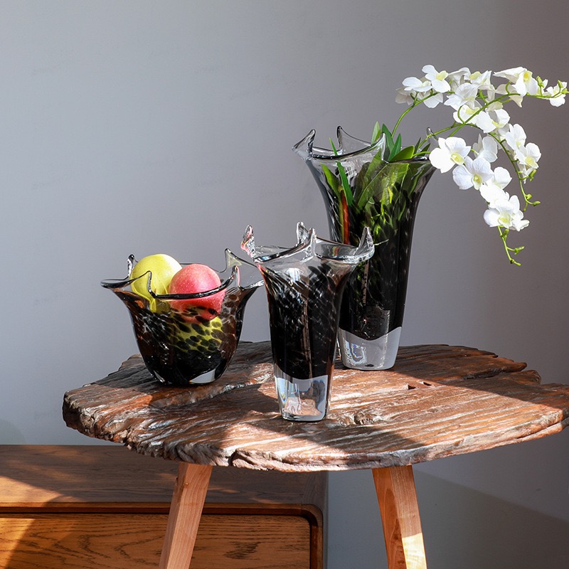Hand Blown Murano Glass Vase