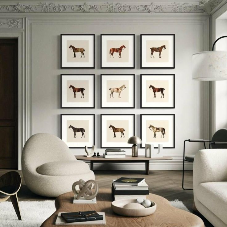 Horse Silhouette Canvas Art