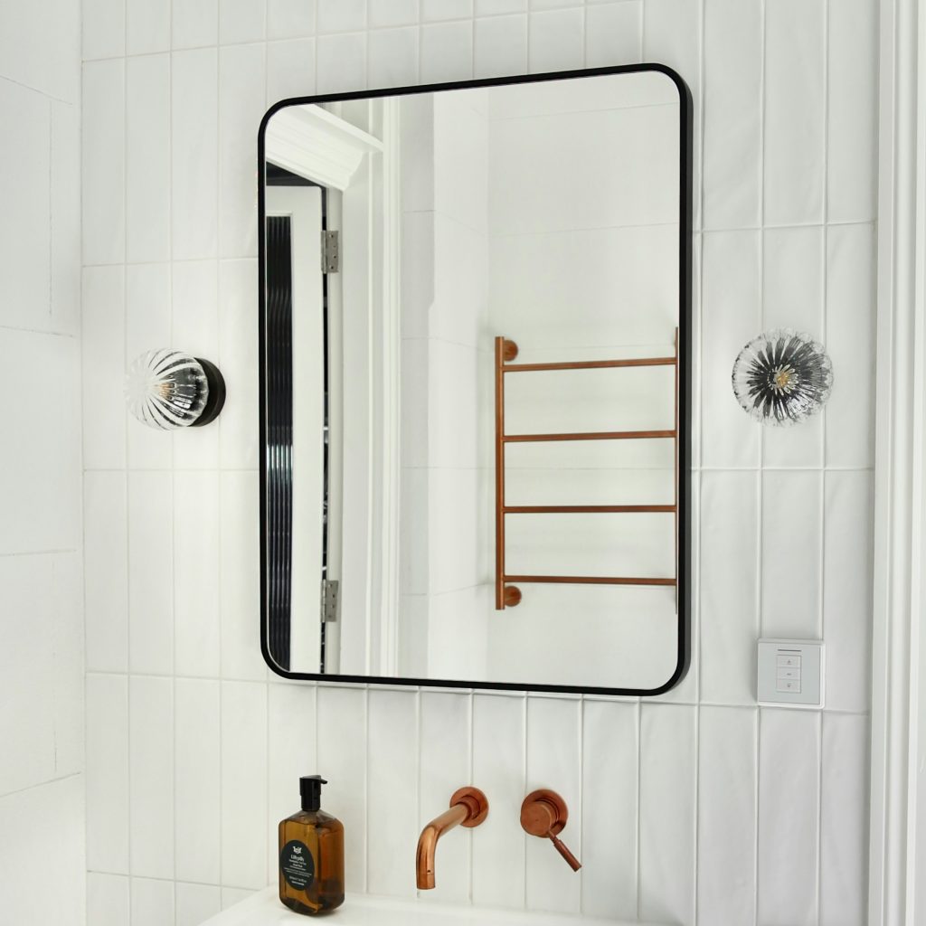 Mirror With Wood Frame